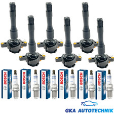 6x Zündspule + 6x BOSCH