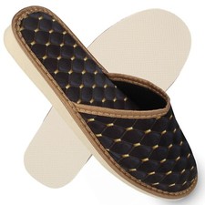 Damen Hausschuhe samtweich mit RautenMuster Pantoffeln bis Gr. 41 filsko Miskolc