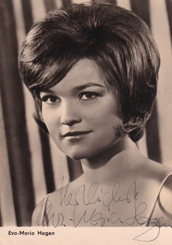 Autogramm eva maria hagen - -,