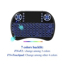 Mini Funk Tastatur i8 Touchpad
