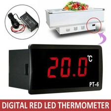 Digital Rot LED Thermometer &