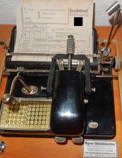 AEG Mignon Zeigerschreibmaschine in gutem Zustand