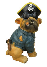 Witzige Deko Figur Bulldogge