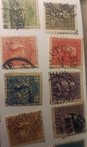 Schwedische briefmarken 106 - schwedische, briefmarken(106