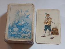 Altes Patience Kartenspiel Dondorf 1920 er Jahre im Schuber