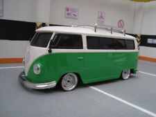 1:18 VW T1 Party Radio Bus Tiefer Tuning mit Echt Alu Felgen Radio USB MP3