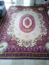 Großer Teppich handgeknüpft Junghans Smyrna Wolle 340x250 cm