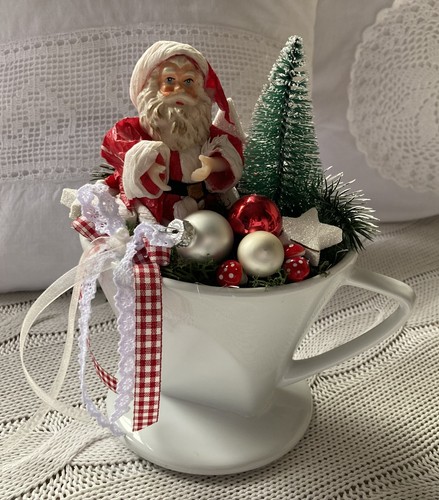 Handgefertigt adventsgesteck - handgefertigt,