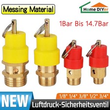 1/8" bis 3/4" Überdruckventil