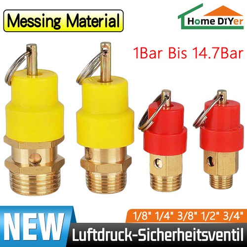 Bis 4 überdruckventil - 1/8",