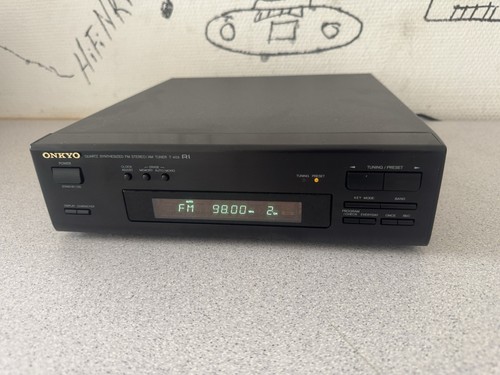 Onkyo 409 radio synthesized - onkyo,