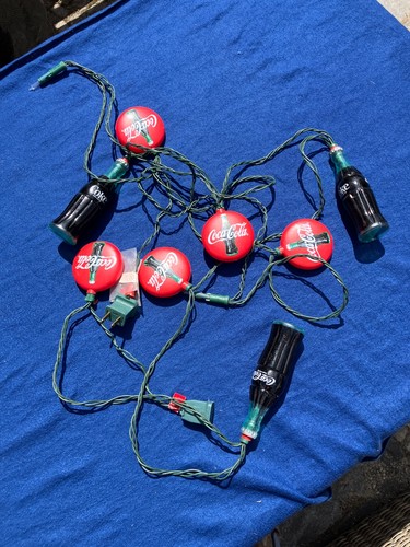 Coca cola lichterkette - lichterkette, werbung