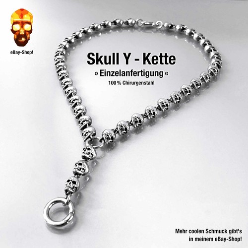 Skull halskette für - mm, ...für