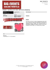 Lepa Brena Ludwigsburg 29.11.2025 Karta Ulaz