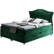 Boxspringbett BERNARD Hotelbett mit zwei Bettkasten kontinentales Bett Matratze
