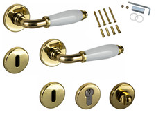 Türdrücker Messing Türgriff