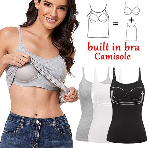 Damen tanktop mit integriertem - damen,
