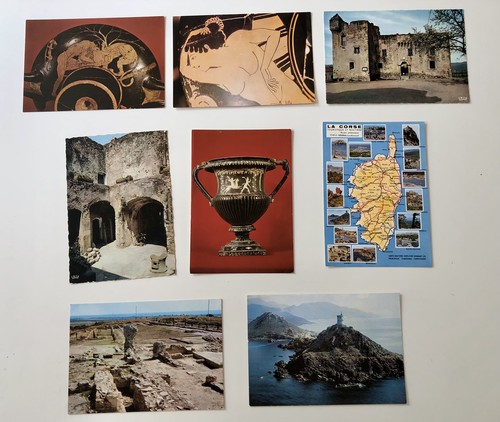 Konvolut postkarten korsika - postkarten,