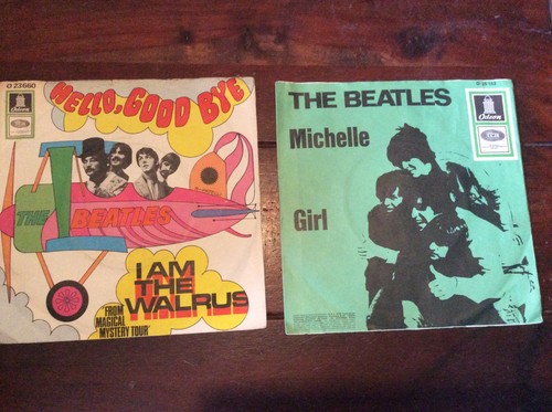 The beatles single vinyl - beatles, [2