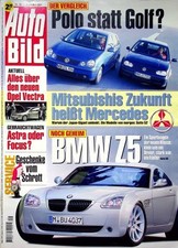 1) Auto Bild 49/2001 - VW Golf 1.4 Trendline mit 7 - VW Polo 1.4 Trendline mit 7