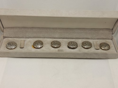 Set aus silbernen - set,