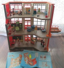 Playmobil Kinderkrankenhaus Klinik 6657 + Erweiterungsetage 6443 VIEL Zubehör