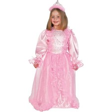 ROSA PRINZESSIN KOSTÜM MÄDCHEN  Karneval Kleid Kinder Mittelalter Fee Elfe Party