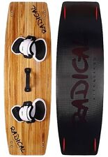 Kiteboard von RADICAL KITEBOARDS, 140x42 cm, Wood-Edition / Carbon