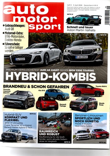 Zeitschrift auto motor und