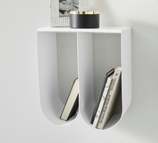 GUIDO MARIA KRETSCHMER HOME&LIVING Wandregal Sisterol weiß / creme 35/20/40 cm