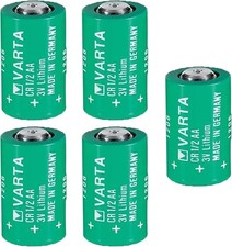 5 Packs Varta CR1/2AA 950mAh