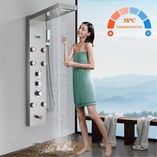 Duschpaneel mit Thermostat