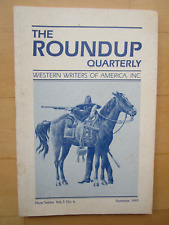 The Roundup Quarterly, Western Writers of America Summer 1993