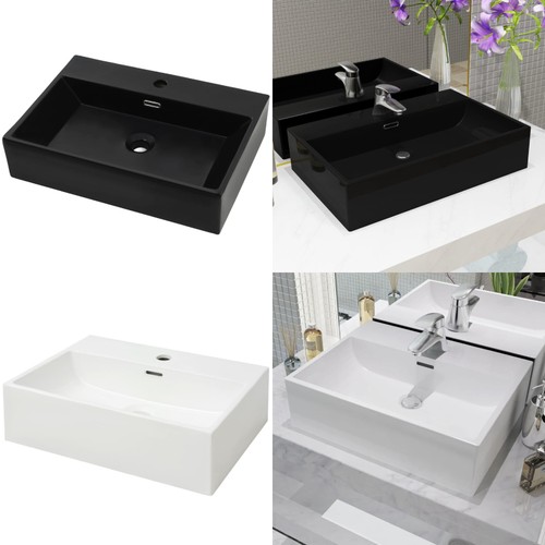 Waschbecken mit wasserhahnloch - waschbecken,