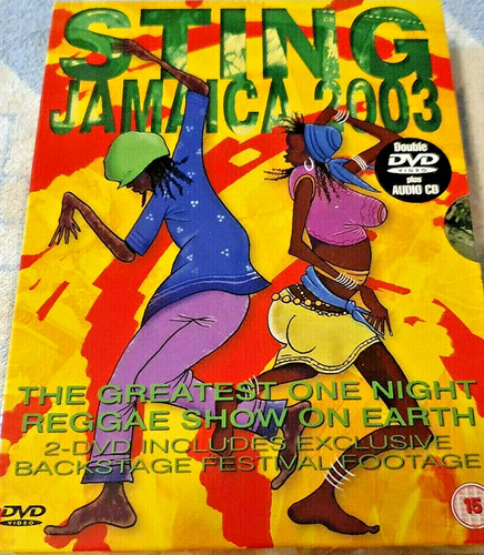 Sting jamaica 2003 - sting, reggae