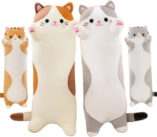 Kuschelige katze plüschkissen - katze,