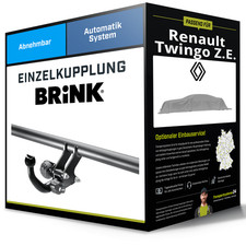 Abnehmbare Anhängerkupplung für RENAULT Twingo Z.E. 19- III Typ BCM, BCA Brink