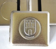 Zigarettenetui mit Zinnemblem