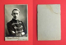 Studentika CdV Foto JENA um 1900 Student in Uniform mit Mütze  ( 48110