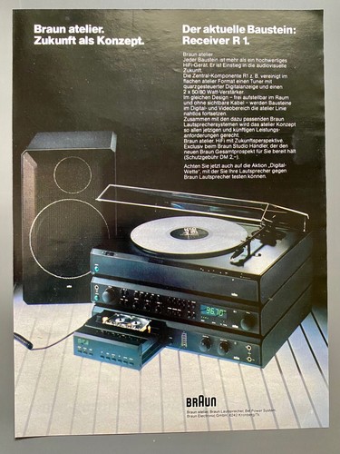 Braun atelier receiver - receiver, r1