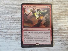 1x Fall of the Titans - Oath of the Gatewatch - NM - English - OOP MTG