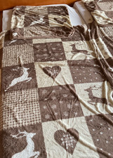 Bettwäsche Mont Chalet, Chincilla Optik, 4 tlg., Reißverschluss 