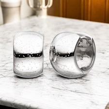 Creolen breit rund 925