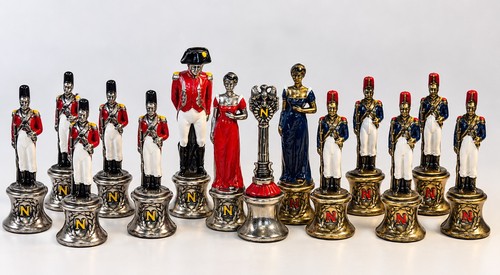 Nepoleon schachfiguren - nepoleon,