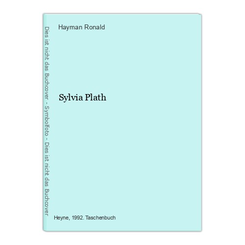 Sylvia plath ronald hayman - sylvia, ronald,