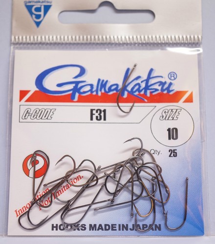 Gamakatsu f31 größe 10 - gamakatsu,