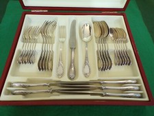 Koch & Bergfeld ROKOKO Menübesteck für 6 Personen 30 Teile Echtsilber 925er TOP!