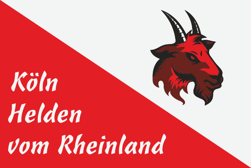 Aufkleber köln helden vom - aufkleber,