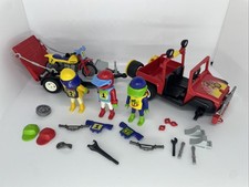 Playmobil 3754 Jeep Anhänger Motocross Motorrad Ersatzteile
