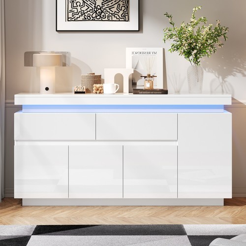 Hochglanz sideboard kommode - sideboard,